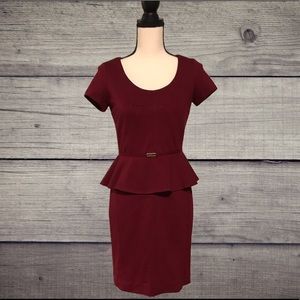 Ann Taylor Peplum dress 0P